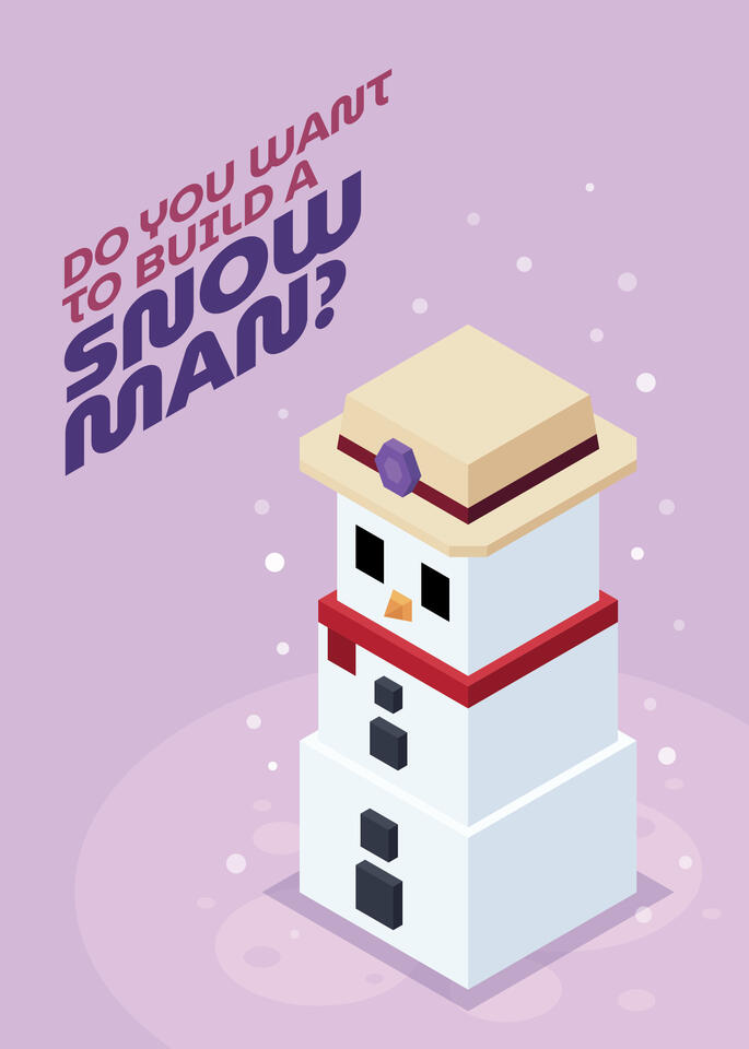 Isometric Vector Object Design*, 2023 Adobe Illustrator