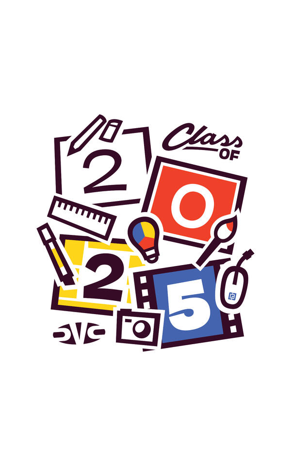 DVC Class of 2025 T-Shirt Design, 2023 Adobe Illustrator