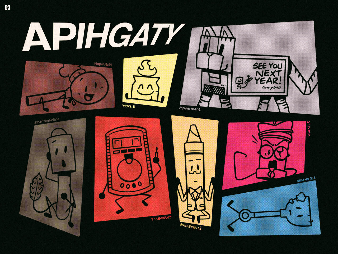 Art Fight 2023: APIHGATY, 2023 Procreate